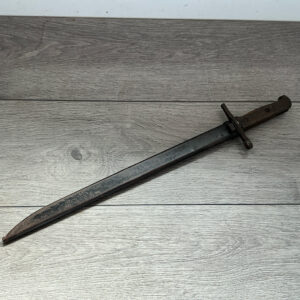 Japanese Arisaka type 30 bayonet Tokyo Arsenal stamp and Matsushita Kinzoku stamp