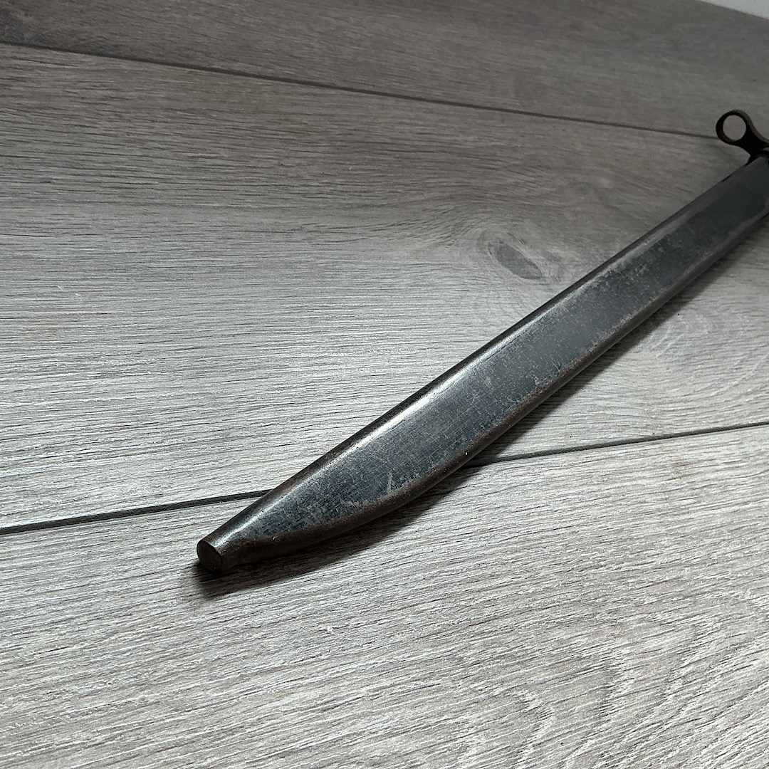 Japanese Arisaka type 30 bayonet Tokyo Arsenal stamp and Matsushita Kinzoku stamp - Image 7