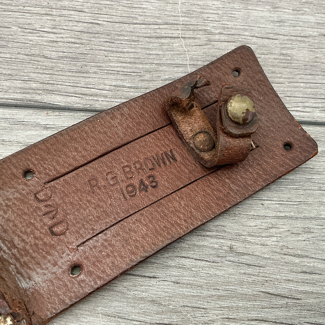 Rare WW2 Australian F.S Style knife made by Whittingslowe with its original sheath - Image 10