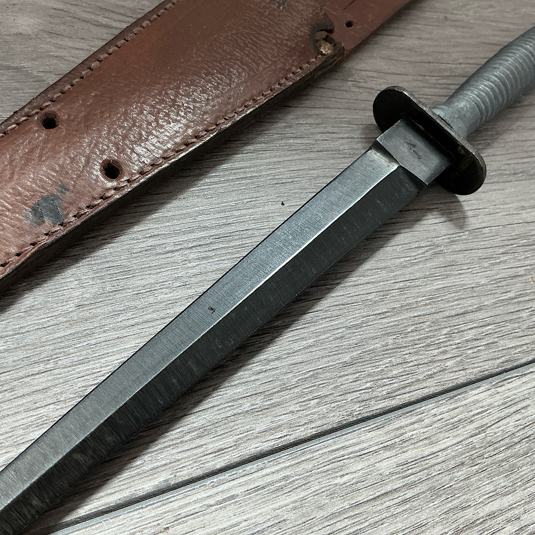 Rare WW2 Australian F.S Style knife made by Whittingslowe with its original sheath - Image 18