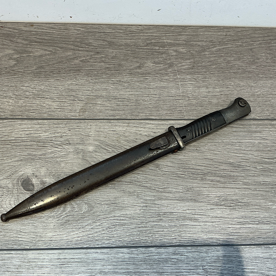 German Non matching numbers K98 Naval marked bayonet by Berg&Co 1939 dated