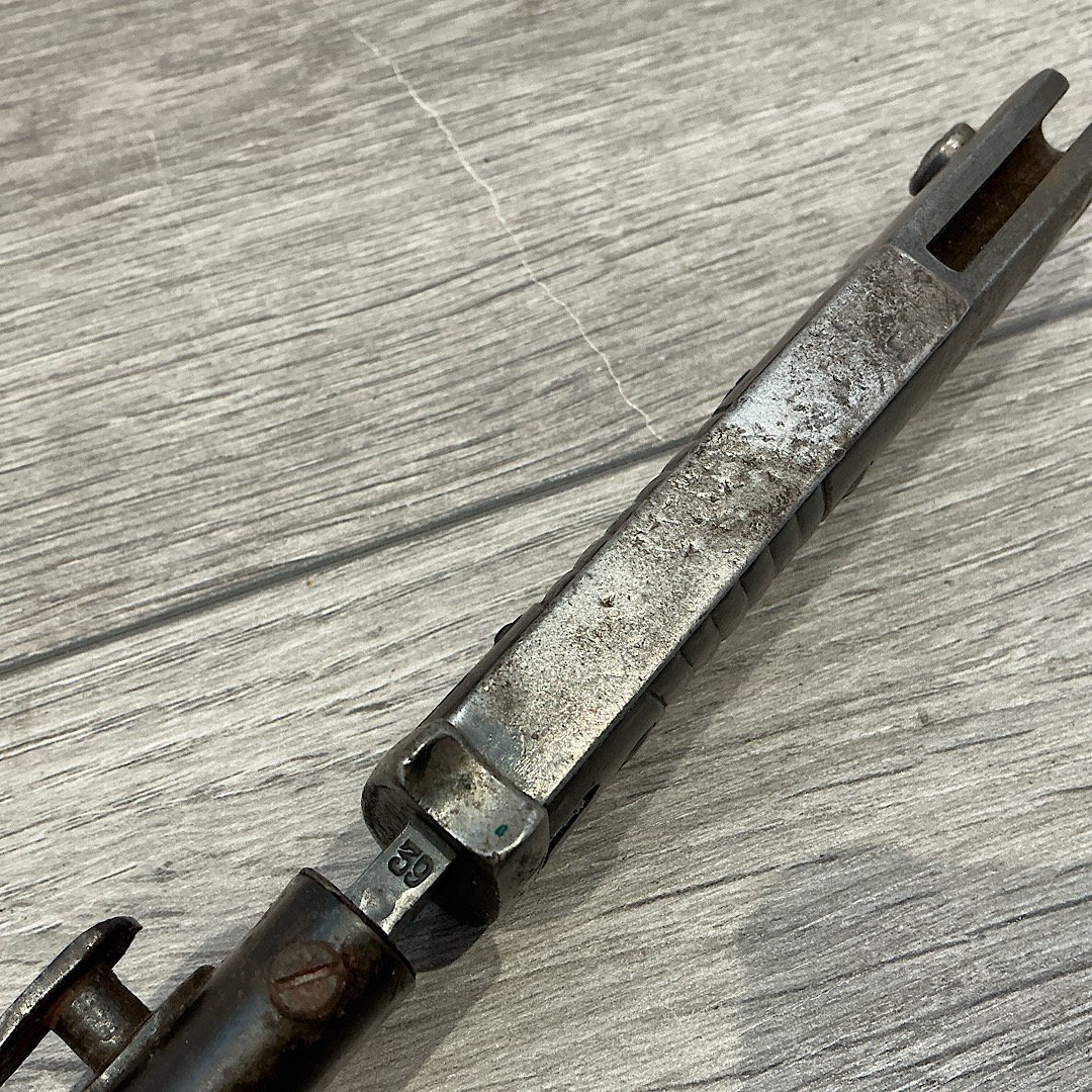 German Non matching numbers K98 Naval marked bayonet by Berg&Co 1939 dated - Image 6