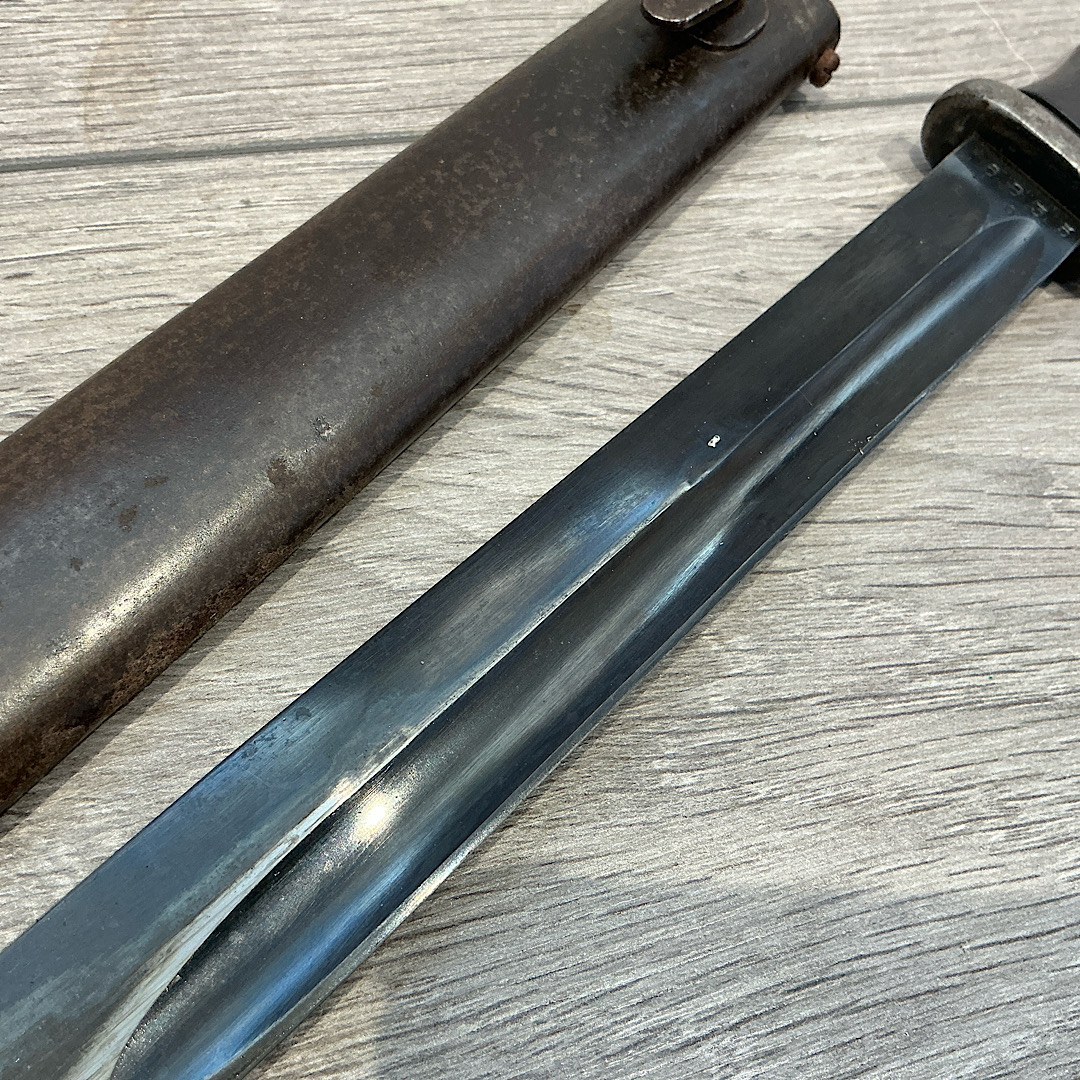 German Non matching numbers K98 Naval marked bayonet by Berg&Co 1939 dated - Image 12