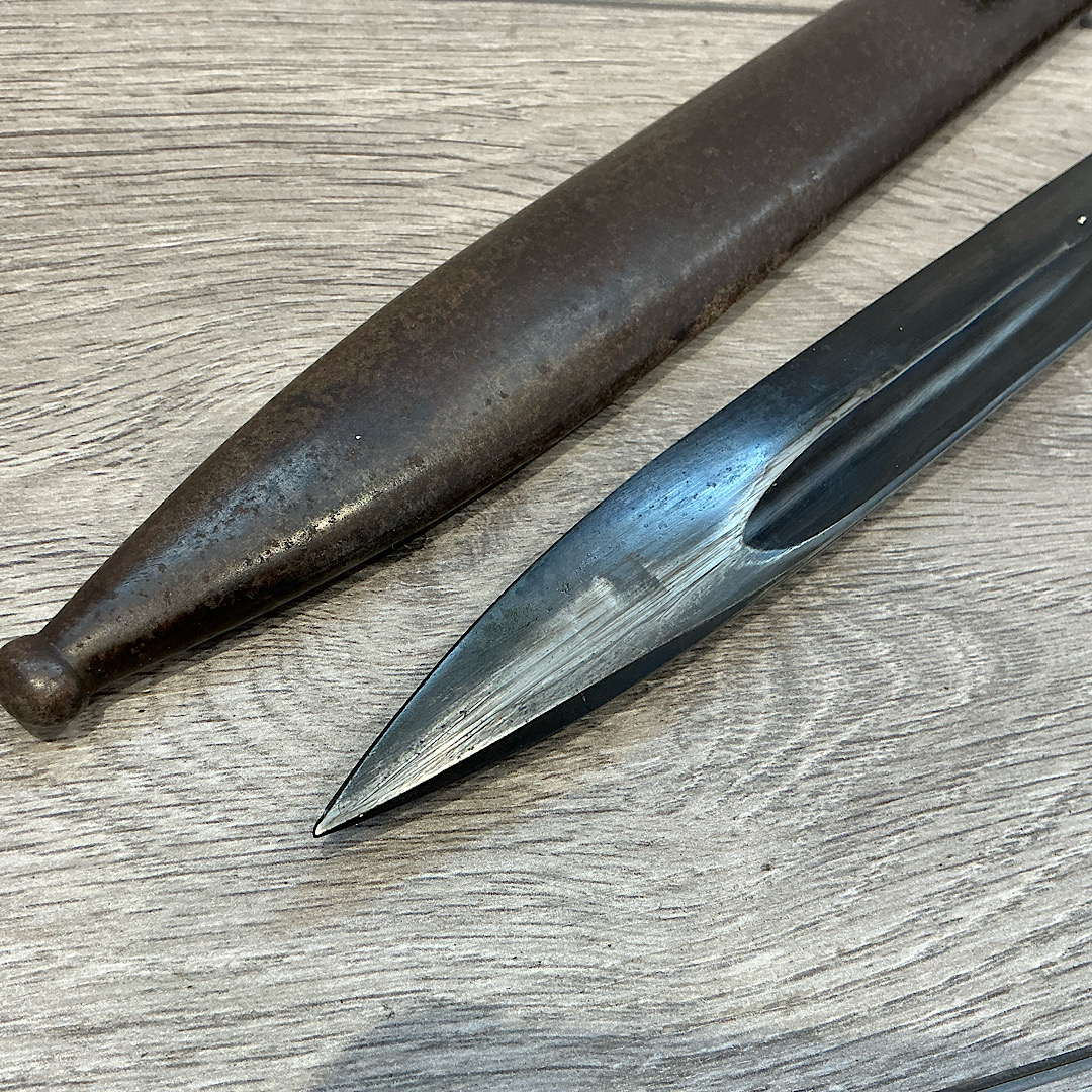 German Non matching numbers K98 Naval marked bayonet by Berg&Co 1939 dated - Image 13