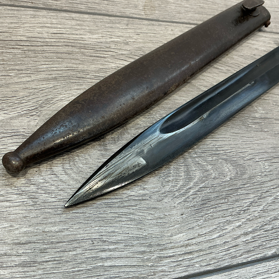 German Non matching numbers K98 Naval marked bayonet by Berg&Co 1939 dated - Image 15