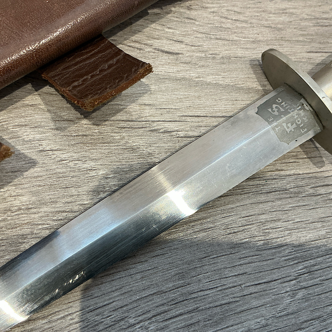 Rare 2nd Pattern Nickel Wilkinson Logo Fairbairn Sykes F.S knife in very nice condition - Image 12
