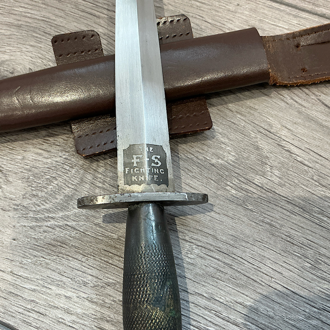 Very nice Named 2nd Pattern Wilkinson logo Fairbairn Sykes F.s knife - Image 10