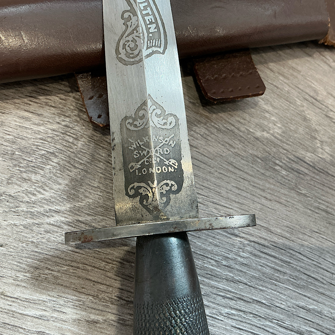 Very nice Named 2nd Pattern Wilkinson logo Fairbairn Sykes F.s knife - Image 13