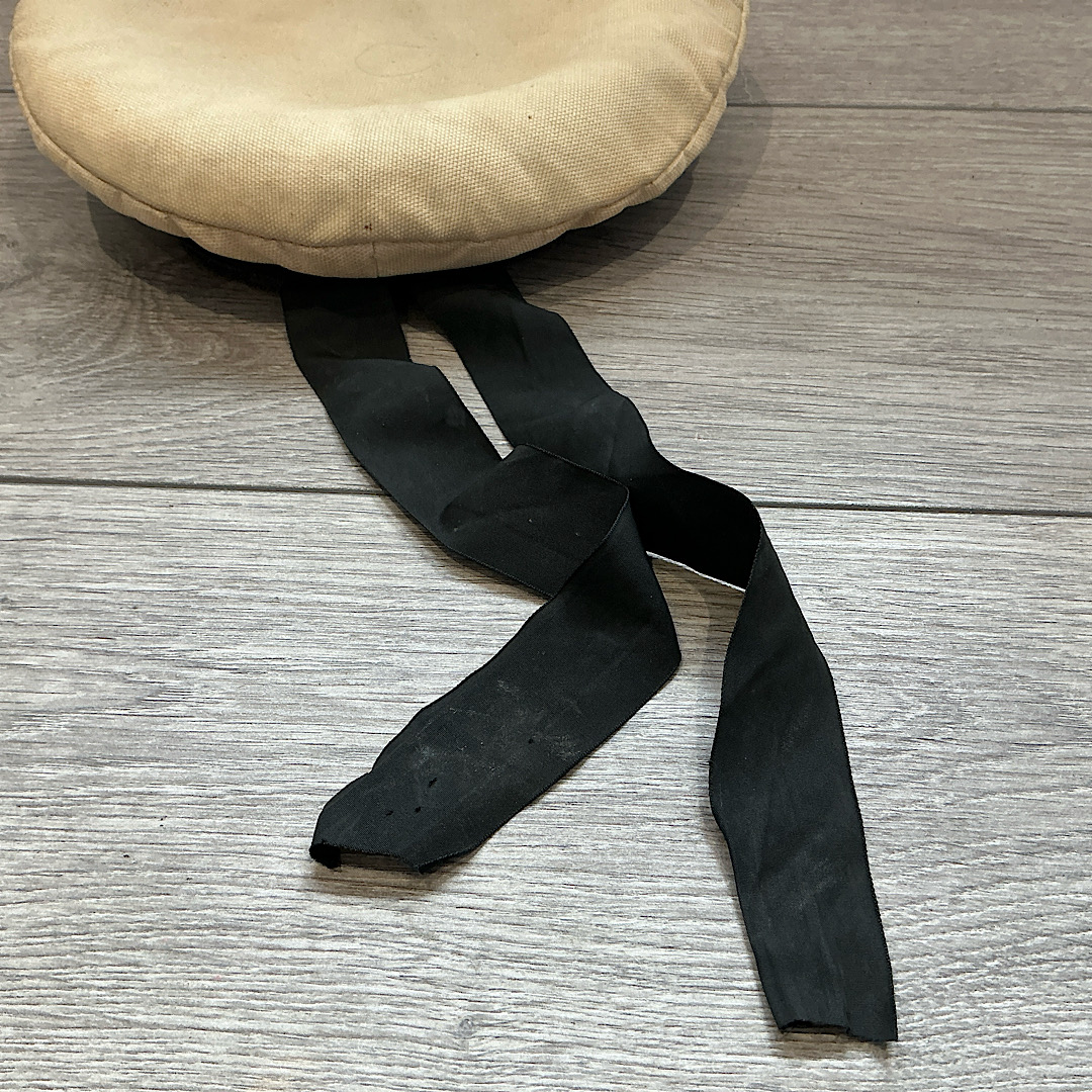 WW1 Imperial German sailors cap Tellermutze Kaiserl Marine tally ribbon - Image 4