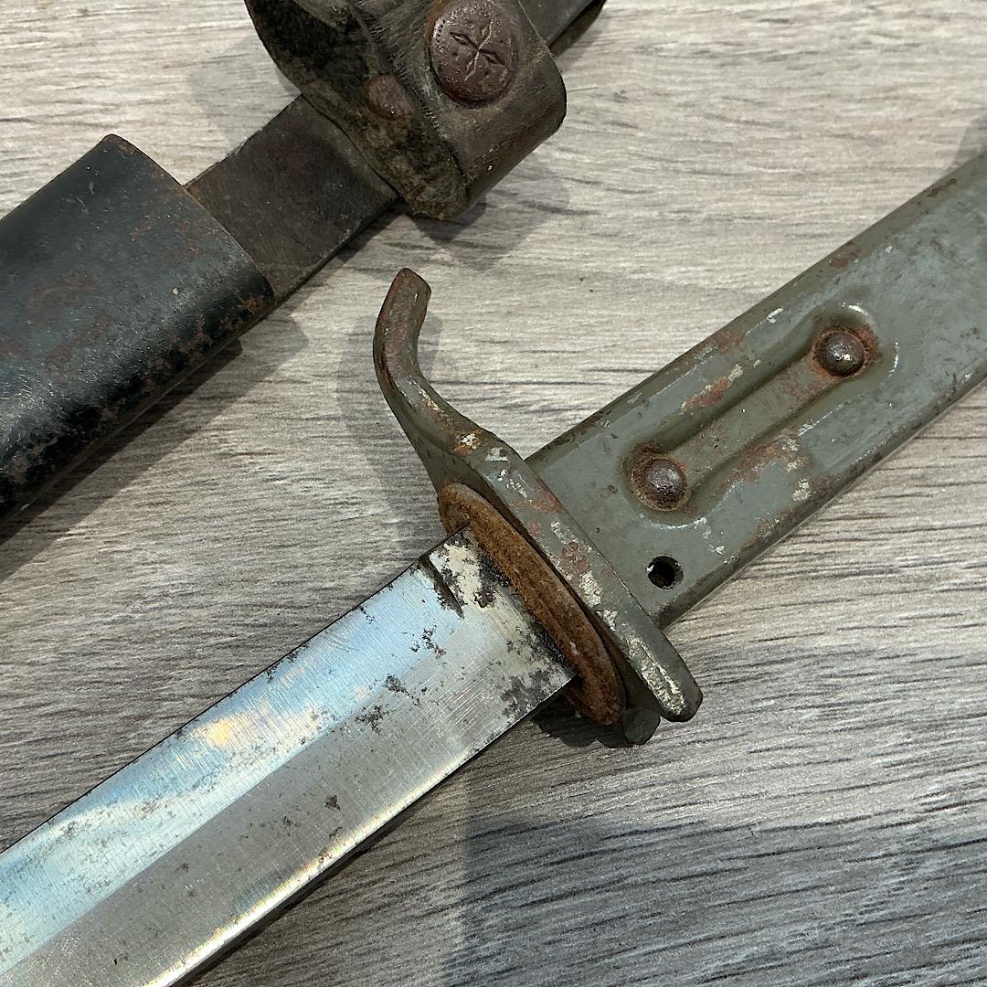 WW1 German EB2 Ersatz Bayonet/Fighting knife by F.Koeller - Image 8
