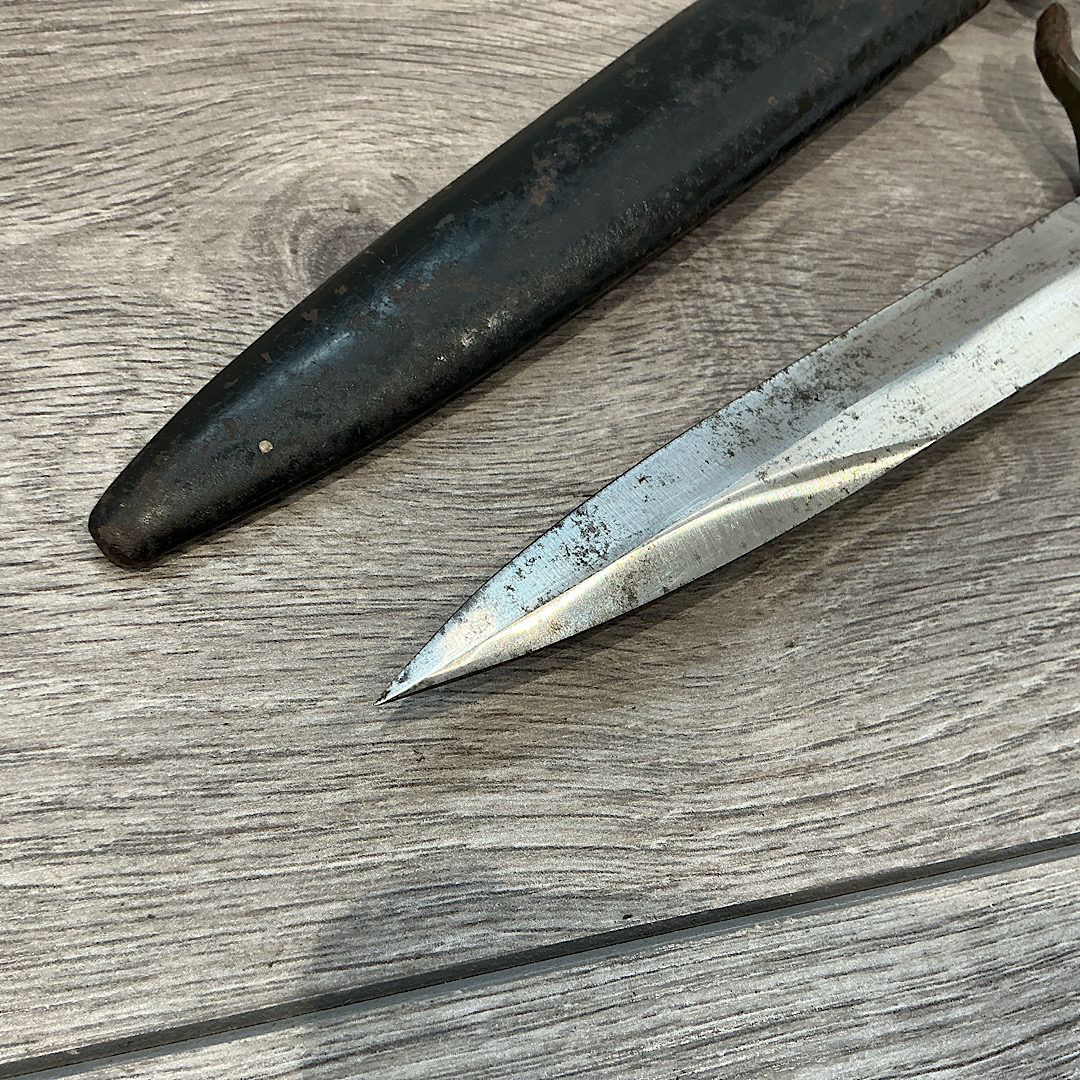 WW1 German EB2 Ersatz Bayonet/Fighting knife by F.Koeller - Image 10