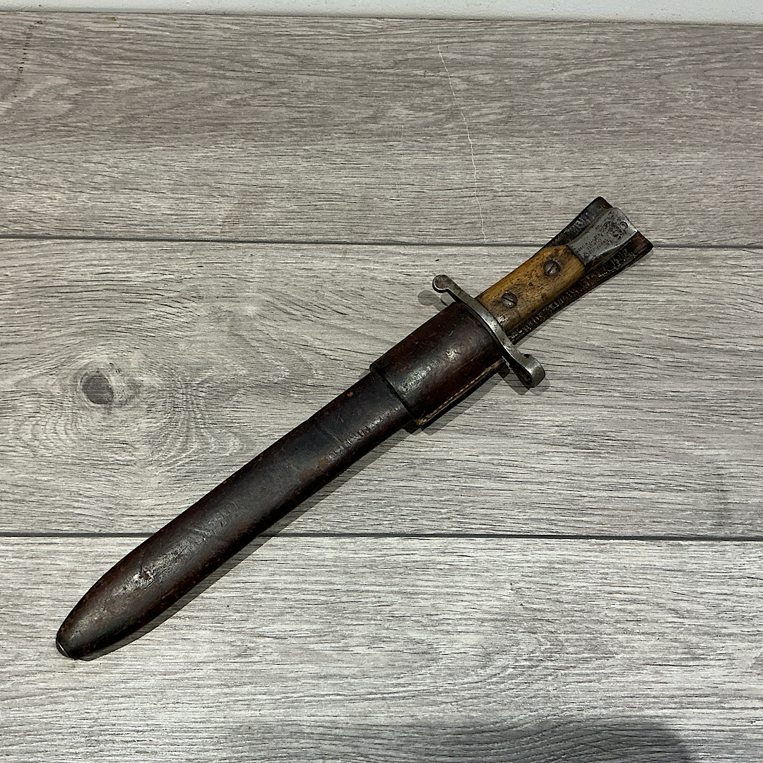Canadian Ross Mk1 Extended Muzzle ring bayonet